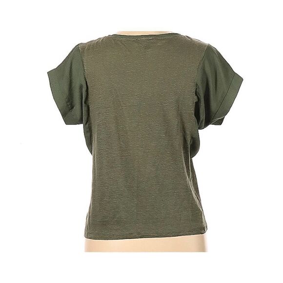Linen| The Limited| Large| Olive Army Green| lightweight| basic - Picture 2 of 10